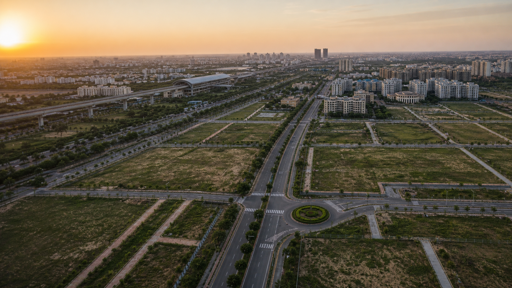 Dwarka plotted land investment advisory visual